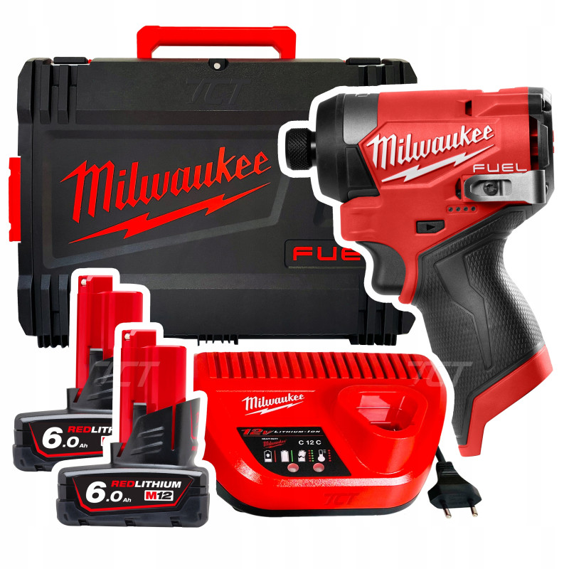 Zakrętarka udarowa 1/4" Milwaukee M12 FID2-602XC Zakrętarka udarowa 1/4" Milwaukee M12 FID2-602XC