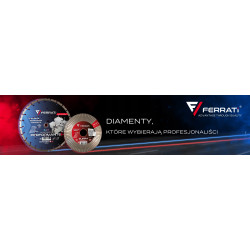 TARCZA DIAMENTOWA TNĄCA I SZLIFUJĄCA 2IN1 Ferrati Ø125mm x 22,23mm STELLA