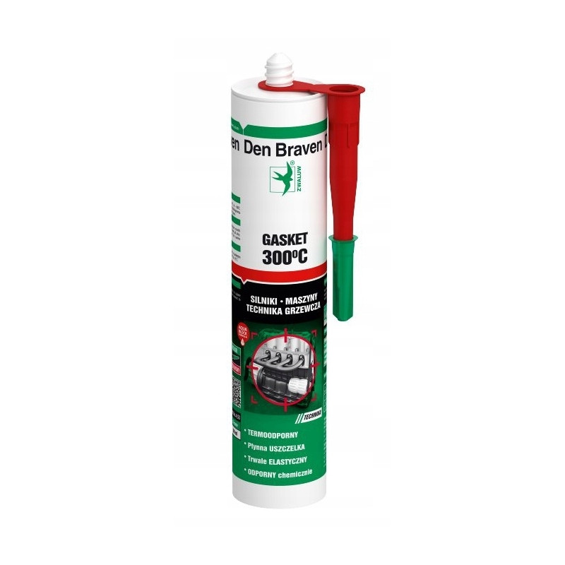 Den Braven Uszczelniacz GASKET Termoodporny 300°C Den Braven Uszczelniacz GASKET Termoodporny 300°C
