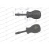 Wkrętak płaski 6.5mm x 45 mm SVCM. Waryński WMW009