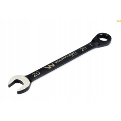 Klucz płasko-oczkowy 20 mm z grzechotką 72 zęby standard Waryński