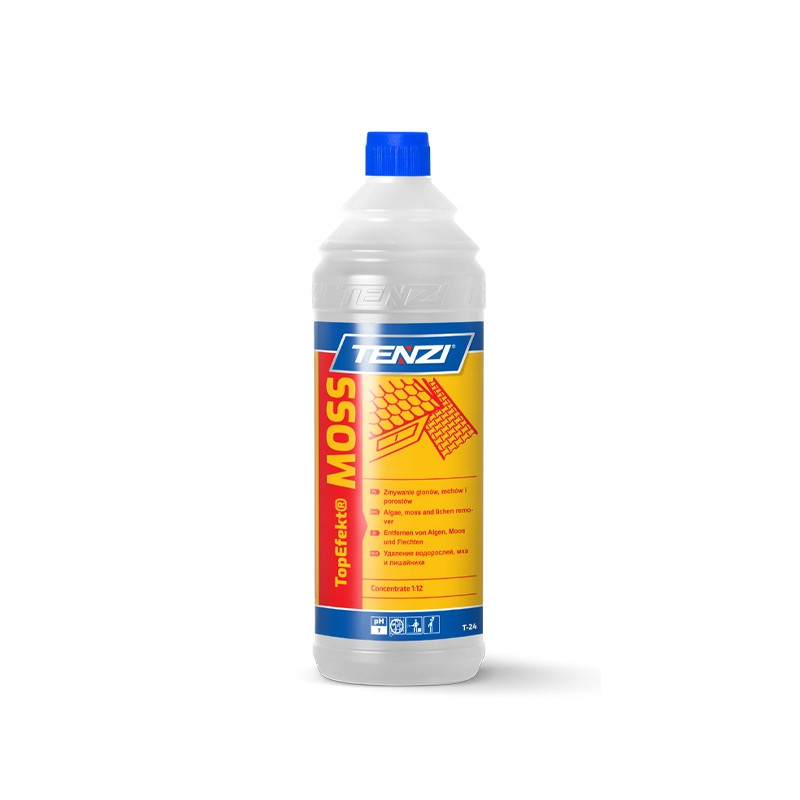 TENZI MOSS Środek na mech glony do usuwania zielonego nalotu mchu glonów 1L TENZI MOSS Środek na mech glony do usuwania zielonego nalotu mchu glonów 1L
