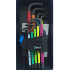Wera Zestaw kluczy imbusowych 9 szt. Multicolour TORX 05024179001