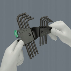 Wera Zestaw kluczy imbusowych 9 szt. Multicolour TORX 05024179001