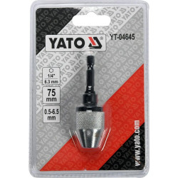 Uchwyt wiertarski samozaciskowy HEX 0.5-6.5mm yato