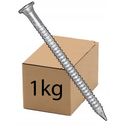 Gwoździe do łączników ciesielskich ocynkowane do drewna 4x50mm KLIMAS 1kg