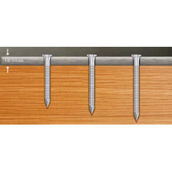 Gwoździe do łączników ciesielskich ocynkowane do drewna 4x60mm KLIMAS 1kg