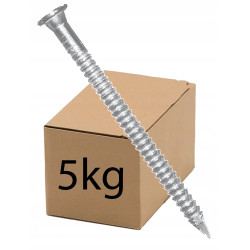 Gwoździe do łączników ciesielskich ocynkowane do drewna 4x60mm KLIMAS 5kg