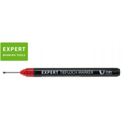 Marker do głębokich otworów czerwony Expert