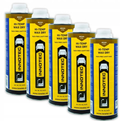 Suchy wosk brązowy INNOTEC Hi-Temp Wax Dry do konserwacji 1 L- 5 sztuk