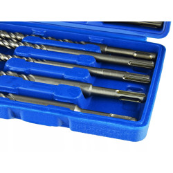 WIERTŁA DO BETONU SDS PLUS 5-20mm ZESTAW WIERTEŁ 20 SZTUK