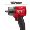 Klucz udarowy 1/2" 881Nm Milwaukee M18 FMTIW2F12-0 18V (bez aku) - 4933498057