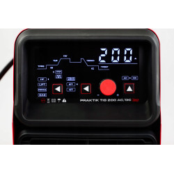 Spawarka Tig Aluminium Ac/dc PULS IDEAL PRAKTIK TIG 200 AC/DC LED