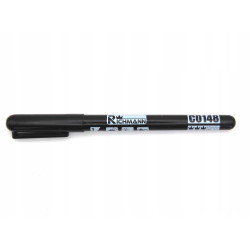Marker do drewna, do metalu, do plastiku, permanentny czarny RICHMANN 1 szt