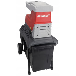 Rozdrabniacz elektryczny gałęzi DEDRA 2800W Rębak 45mm zbiornik 55L Frezowy