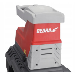 Rozdrabniacz elektryczny gałęzi DEDRA 2800W Rębak 45mm zbiornik 55L Frezowy