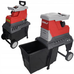 Rozdrabniacz elektryczny gałęzi DEDRA 2800W Rębak 45mm zbiornik 55L Frezowy