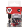 Bity udarowe TX25x25mm 25szt + uchwyt 4932479858