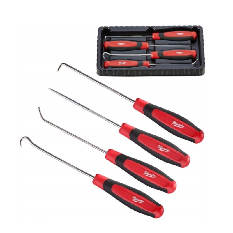 ZESTAW HACZYKÓW MILWAUKEE 4 SZT. 48229215 ZESTAW HACZYKÓW MILWAUKEE 4 SZT. 48229215