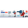 WIERTNICA DO BETONU CEGŁY DEDRA 2300W 205mm Otwornica Statyw Soft Start