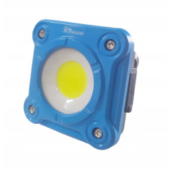 LAMPA LATARKA HALOGENOWA AKUMULATOROWA MINI 10W LED 1000 LM SOLIDNA MOCNA