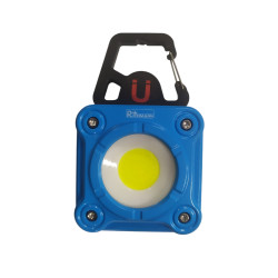LAMPA LATARKA HALOGENOWA AKUMULATOROWA MINI 10W LED 1000 LM SOLIDNA MOCNA
