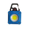 LAMPA LATARKA HALOGENOWA AKUMULATOROWA MINI 10W LED 1000 LM SOLIDNA MOCNA