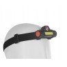 LATARKA CZOŁOWA CZOŁÓWKA Z OBROTOWĄ GŁOWICĄ LED COB 3W + XPE 800mAh