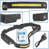 LAMPA Z CZUJNIKIEM RUCHU LATARKA CZOŁOWA CZOŁÓWKA LED 3W + 1W 1200mAh 350lm
