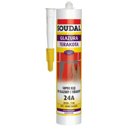 SOUDAL SUPER KLEJ DO GLAZURY I TERAKOTY 24A 280 ml