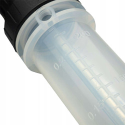STRZYKAWKA DO OLEJU 200ML. PRZEZROCZYSTA C0700 ODSYSACZ