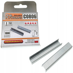 ZSZYWKI TAPICERSKIE 6MM C0806 TYP 53 RICHMANN C0806