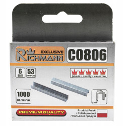 ZSZYWKI TAPICERSKIE 6MM C0806 TYP 53 RICHMANN C0806
