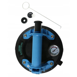 PRZYSSAWKA PRÓŻNIOWA 200MM DO SZYB UDŹWIG 120KG MANOMETR RICHMANN C0496