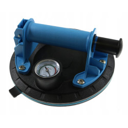 PRZYSSAWKA PRÓŻNIOWA 200MM DO SZYB UDŹWIG 120KG MANOMETR RICHMANN C0496