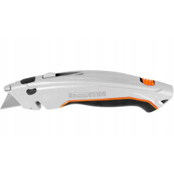 NOŻYK NA OSTRZA TRAPEZOWE Z MAGAZYNKIEM ALUMINIOWY +3 OSTRZA RICHMANN C9106