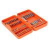 Zestaw bitów płaskich, PH, PZ, TORX, TORX z otworem, HEX, Robertson 54szt