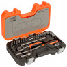 BAHCO S290 ZESTAW GRZECHOTKA + NASADKI 1/4'' Bahco S290, 29 szt.