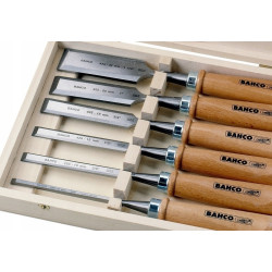 BAHCO 425-083 ZESTAW 6 DŁUT STOLARSKICH DO DREWNA