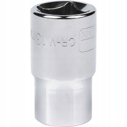 C1521 NASADKA KRÓTKA KLUCZ NASADOWY 21 mm 1/2" 6 -KĄTNA CHROMOWANA RICHMANN