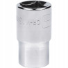 C1521 NASADKA KRÓTKA KLUCZ NASADOWY 21 mm 1/2" 6 -KĄTNA CHROMOWANA RICHMANN