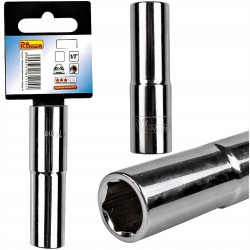 C5114 NASADKA DŁUGA KLUCZ NASADOWY 14 mm 1/2" 6 -KĄTNA CHROMOWANA RICHMANN