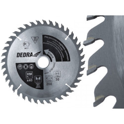 DEDRA TARCZA PIŁA TARCZOWA Z WĘGLIKIEM 24Z 160X20MM DO DREWNA H16024