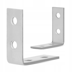 Kątownik wąski stal 1,5 cm x 4 cm dł. 4 cm grubość 2 mm KW-3