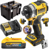 @Zakrętarka udar. 18V 282Nm DeWalt DCF860N+ skrzynia Tstak+ aku+ ładowarka