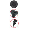 WKRĘTY DO DREWNA PŁYT GK 3,5x25mm CZARNE PH2 1000szt FOSFATOWANE KLIMAS