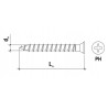 Wkręty do płyt karton gips Wkręt-Met 5 x 35 mm 500 szt