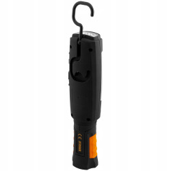 LATARKA LAMPA WARSZTATOWA OBROTOWA 360* MAGNETYCZNA HACZYKIEM USB LED 280LM
