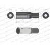 Nasadka dwunastokątna 1/4". 10 mm. długa. CrV50BV30. DIN 3124. Waryński WMN233