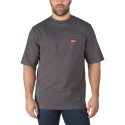 WTSSGR- T-shirt z krótkim rękawem szary Milwaukee